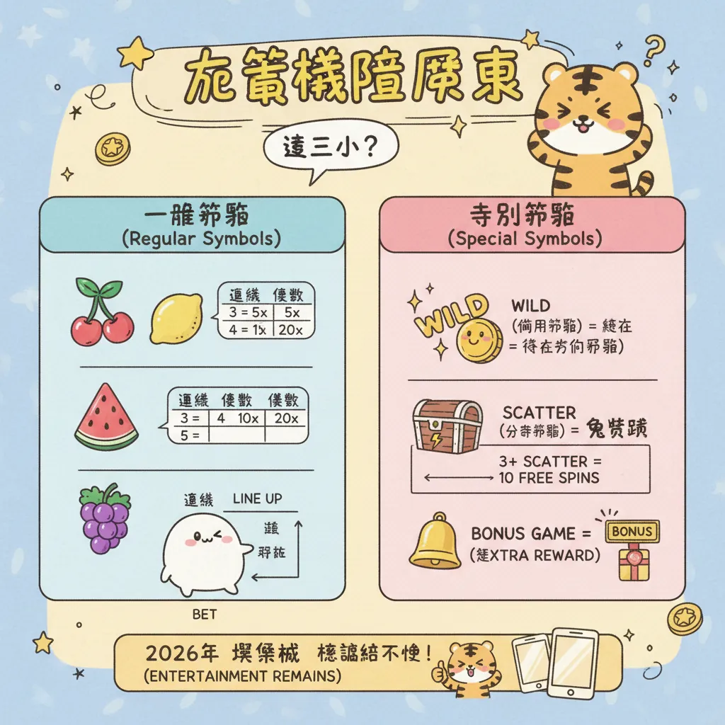 老虎機賠率表怎麼看？搞懂倍數組合跟得分規則