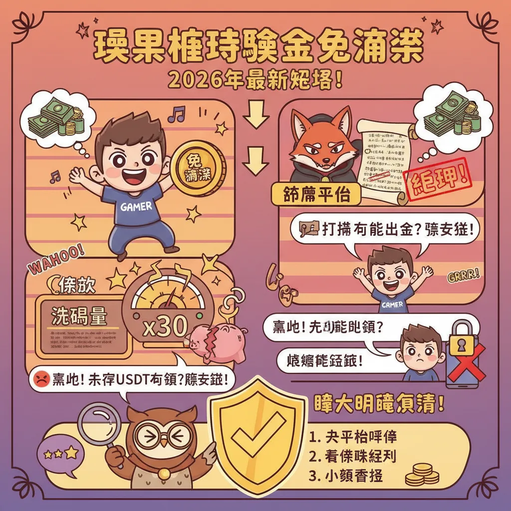 娛樂城體驗金免流水怎麼領？避開詐騙陷阱與洗碼限制