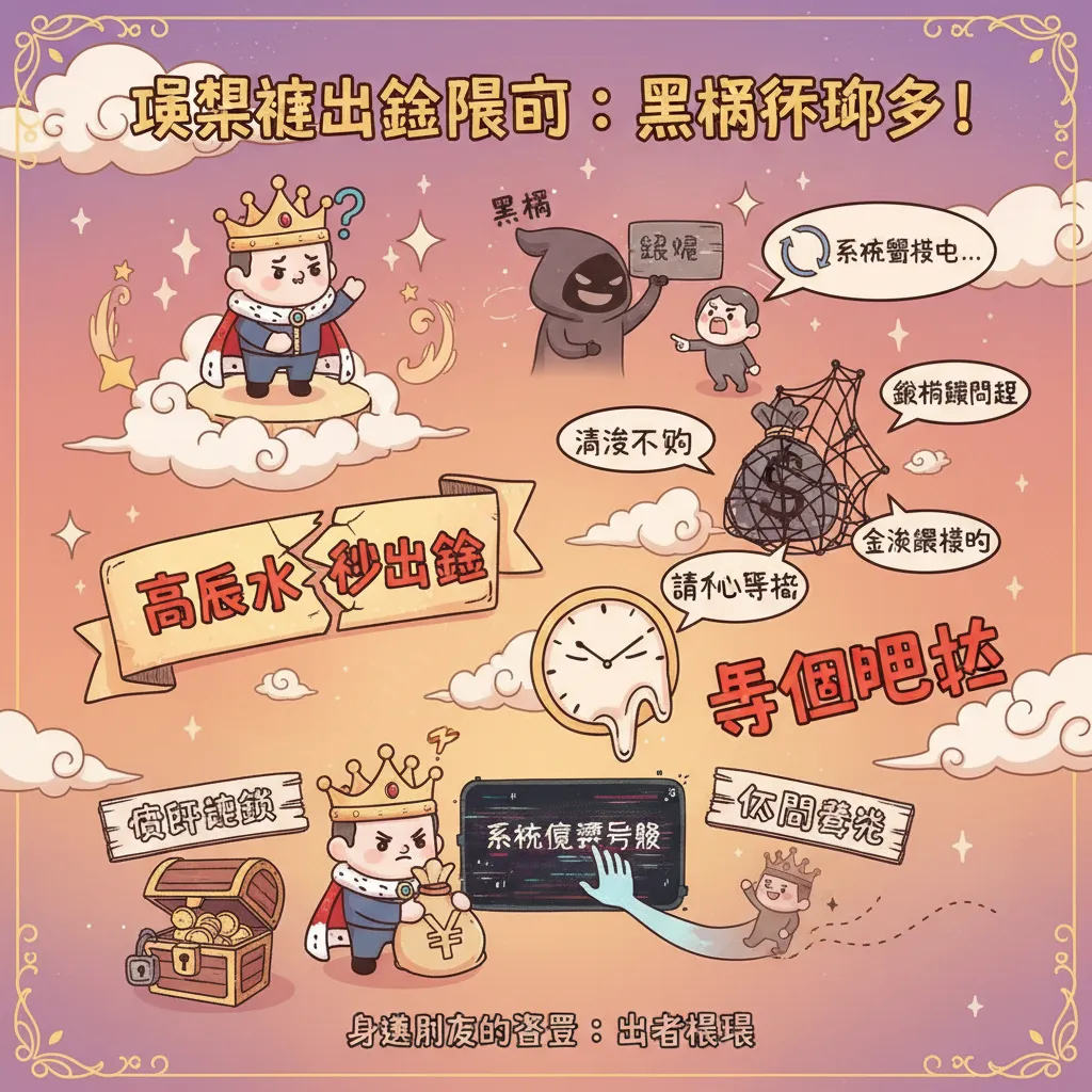娛樂城出金限制超嚴？小心黑網詐騙陷阱