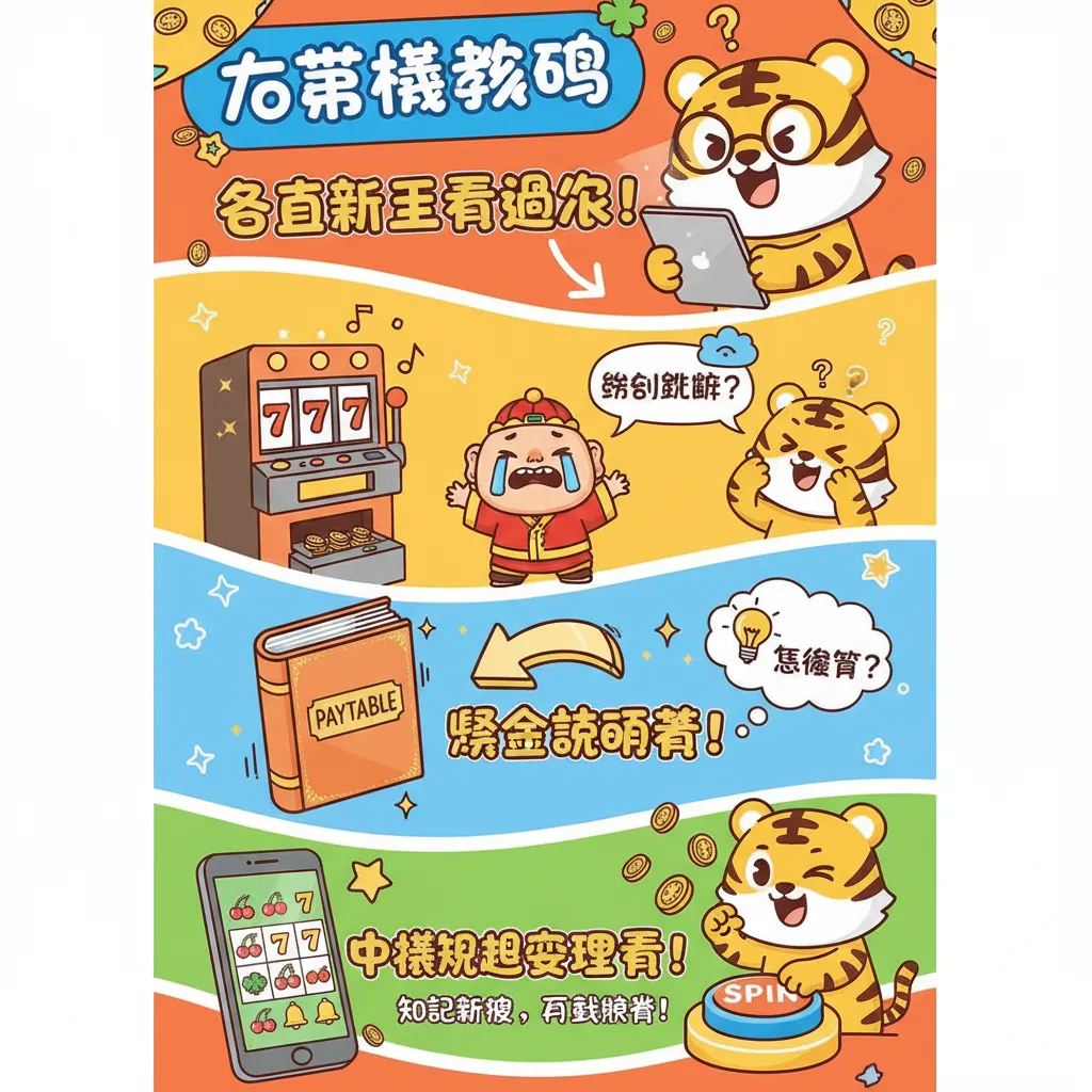 新手必看！老虎機教學：從Paytable看懂獎金怎麼算